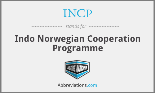 INCP - Indo Norwegian Cooperation Programme