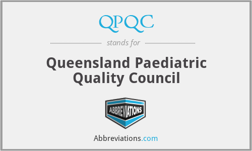 What does QPQC stand for?