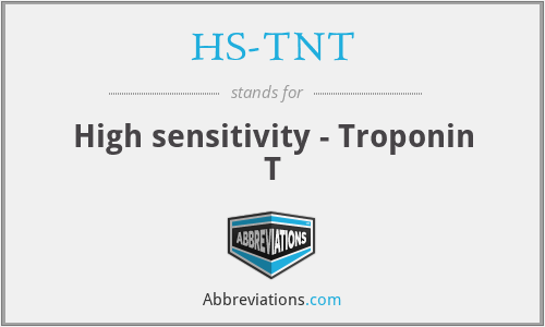 What does HS-TNT stand for?