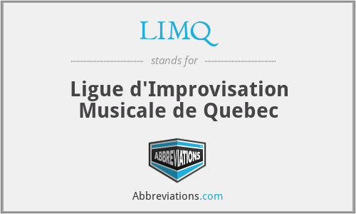 LIMQ - Ligue d'Improvisation Musicale de Quebec