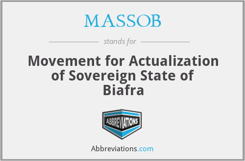 MASSOB - Movement for Actualization of Sovereign State of Biafra