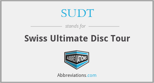 SUDT - Swiss Ultimate Disc Tour