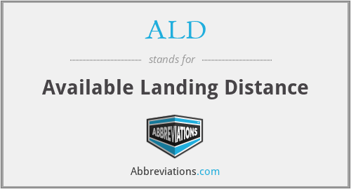 ALD - Available Landing Distance