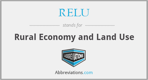 What does RELU stand for?