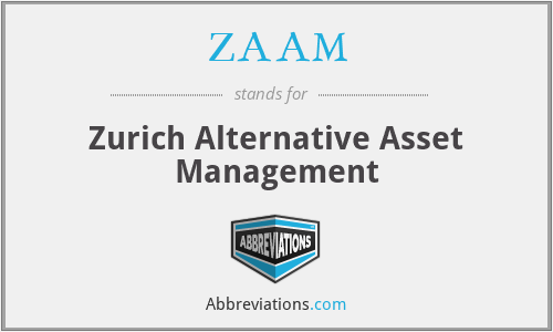 ZAAM - Zurich Alternative Asset Management
