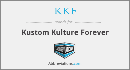 What does KKF stand for?