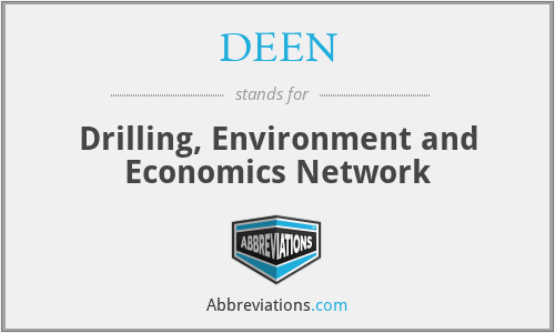 DEEN - Drilling, Environment and Economics Network