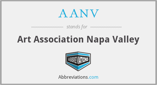 AANV - Art Association Napa Valley