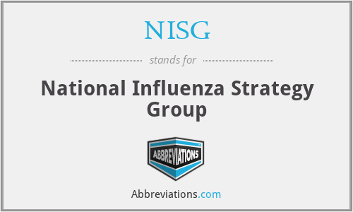 What does NISG stand for?