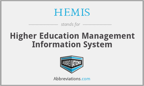 HEMIS - Higher Education Management Information System