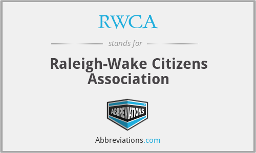 What does RWCA stand for?