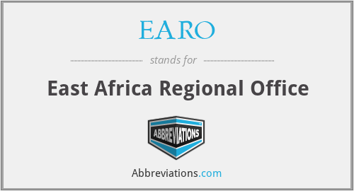 What does EARO stand for?