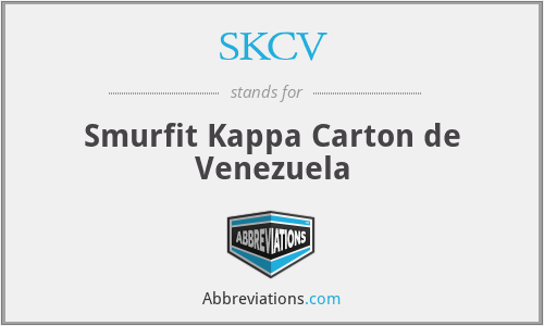 SKCV - Smurfit Kappa Carton de Venezuela