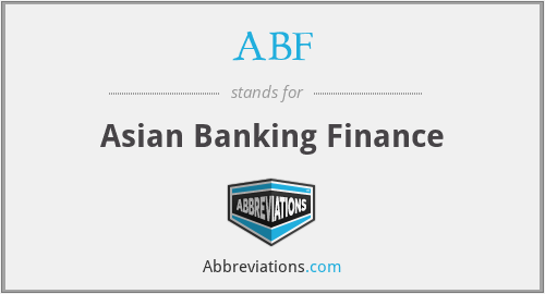 ABF - Asian Banking Finance
