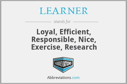 What does LEARNER stand for?