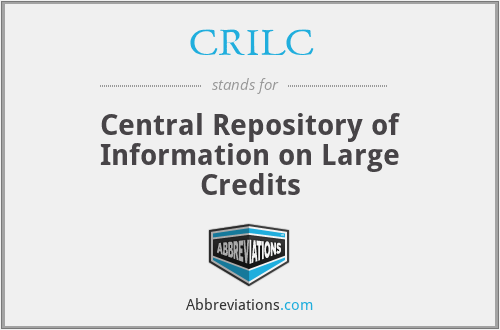 What does CRILC stand for?