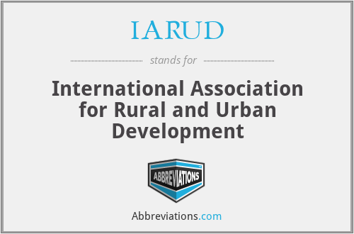 IARUD - International Association for Rural and Urban Development