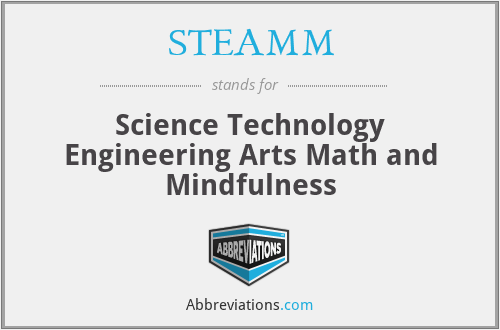 STEAMM - Science Technology Engineering Arts Math and Mindfulness