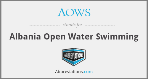 AOWS - Albania Open Water Swimming
