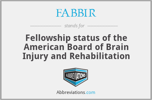 What does FABBIR stand for?