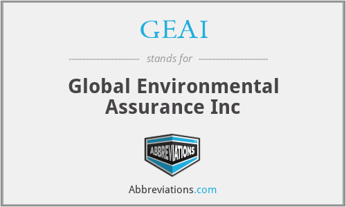 What does GEAI stand for?