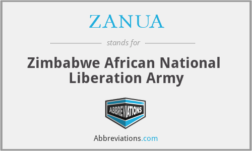 What does ZANUA stand for?