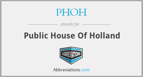 What does PHOH stand for?