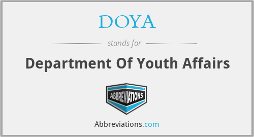 What does DOYA stand for?