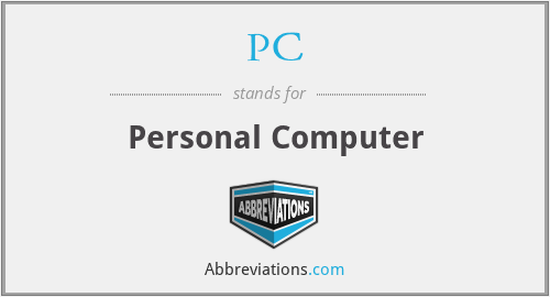 What does PC. stand for?