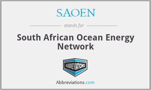 What does SAOEN stand for?