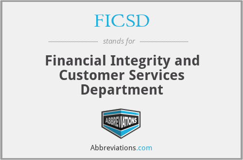 What does FICSD stand for?