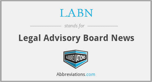 What does LABN stand for?