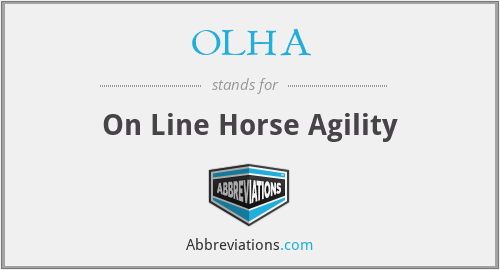 OLHA - On Line Horse Agility