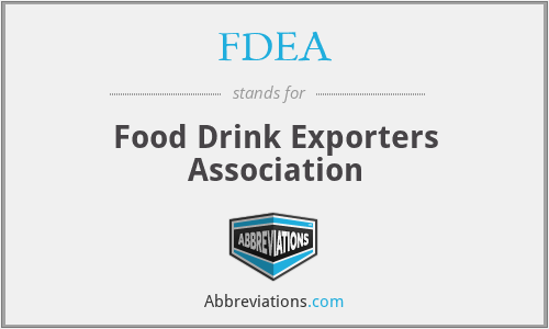 What does FDEA stand for?