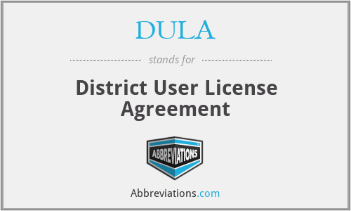 What does DULA stand for?