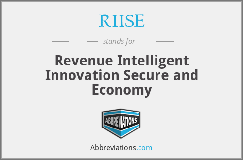 RIISE - Revenue Intelligent Innovation Secure and Economy