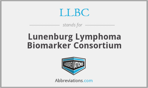 LLBC - Lunenburg Lymphoma Biomarker Consortium