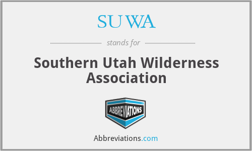 SUWA - Southern Utah Wilderness Association