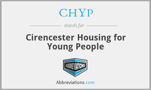 CHYP - Cirencester Housing for Young People