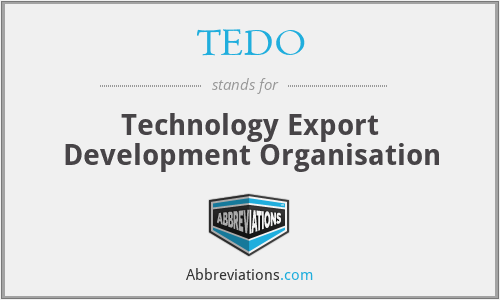 What does TEDO stand for?