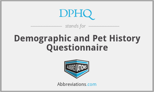 What does DPHQ stand for?