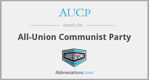What does AUCP stand for?
