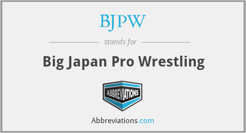 What does BJPW stand for?