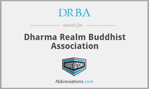 DRBA - Dharma Realm Buddhist Association