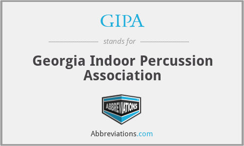 GIPA - Georgia Indoor Percussion Association