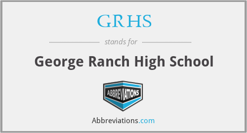 What does GRHS stand for?