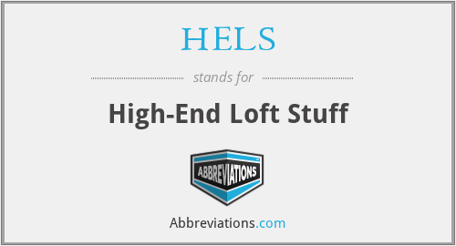 HELS - High-End Loft Stuff