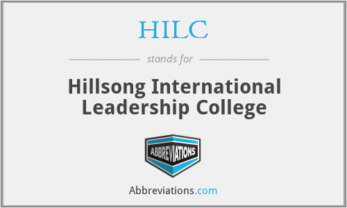 What does HILC stand for?