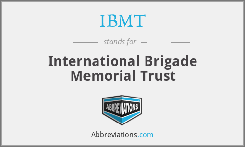 What does IBMT stand for?
