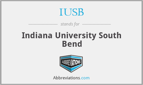 What does IUSB stand for?